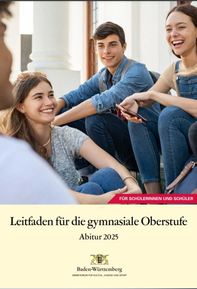 Bild des Leitfaden für die gymnasiale Oberstufe Abitur 2025