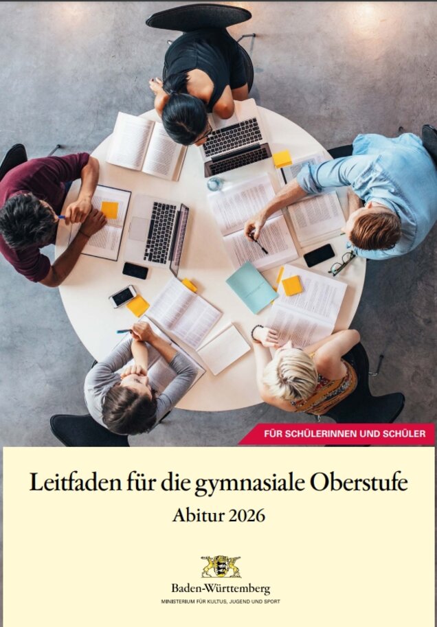 Bild des Leitfaden für die gymnasiale Oberstufe Abitur 2026