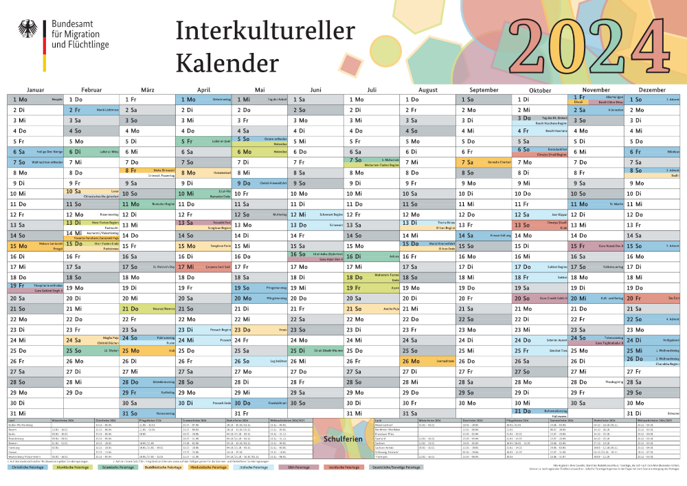 Interkultureller Kalender